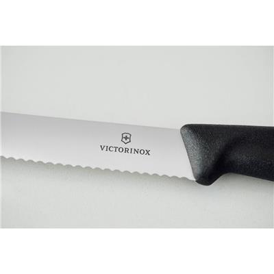 Victorinox 6.7833.B 11cm Siyah 2li Tırtıklı Domates ve Sofra Bıçağı, Blisterli Paket