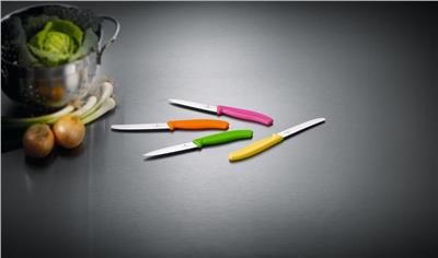 Victorinox 6.7836.L118 11cm Sarı Tırtıklı Domates ve Sofra Bıçağı