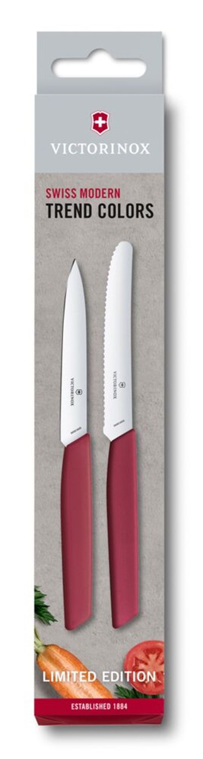 Victorinox 6.9096.2L4 Swiss Modern 2022 Limitli Üretim 2li Bıçak Seti