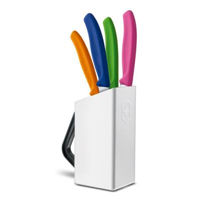 Victorinox 7.7031.07 SwissClassic Beyaz Küçük Boy Bıçak Seti Bloğu