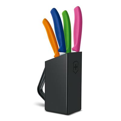 Victorinox 7.7031.03 SwissClassic Siyah Küçük Boy Bıçak Seti Bloğu