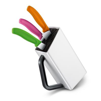 Victorinox 7.7033.07 SwissClassic Beyaz Büyük Boy Bıçak Seti Bloğu