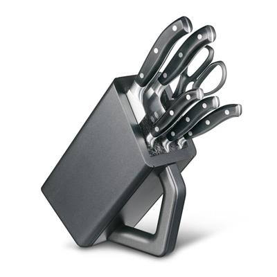 Victorinox 7.7243.6 Siyah Şef Blok Seti, 6 Parça