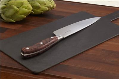 Victorinox 7.7400.20G 20cm Gül Ağacı Grand Maître Dövme Çelik Doğrama Bıçağı, Hediye Kutulu