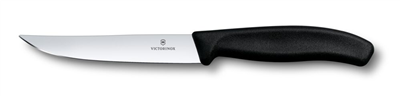 Victorinox Swiss Classic 12cm Düz Biftek Bıçağı, Siyah, Blisterli