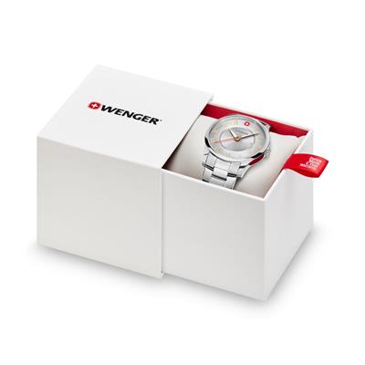 Wenger 01.1441.136 City Classic 42mm Erkek Kol Saati
