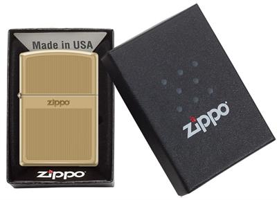Zippo And Lines Design
