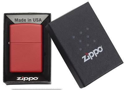 Zippo Classic Matt Red Çakmak