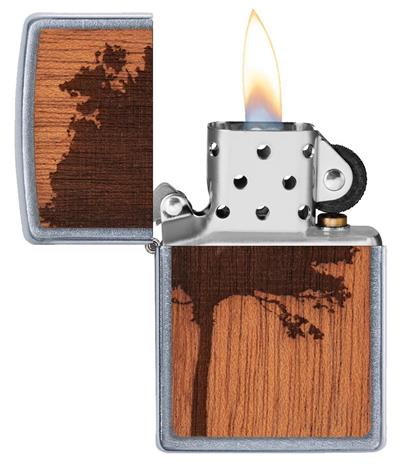 Zippo Woodchuck Çakmak  ve Şişe Açacağı Set