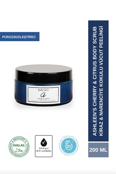Cheery & Citrus Kiraz Çiçeği Ve Narenciye Kokulu Pürüzsüzleştirici Vücut Peelingi Body Scrub