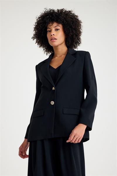 Siyah Oversize Ceket