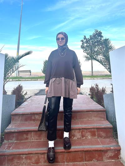 etekleri volanlı tunik