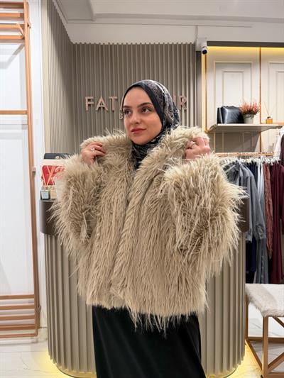 Marka model kısa kürk/vizon