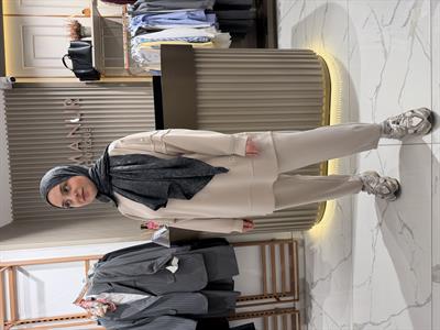 Modal kumaş spor şık takım taş