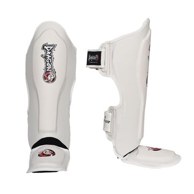 DragonDo 40721-P Muaythai Kick Boks Kaval Ayak Koruyucu Beyaz