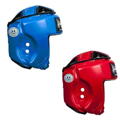 DragonDo IFMA DRG99 Genuine Leather Closed-Top Muay Thai Head Guard