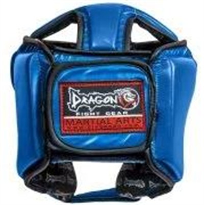 DragonDo IFMA DRG99 Genuine Leather Closed-Top Muay Thai Head Guard