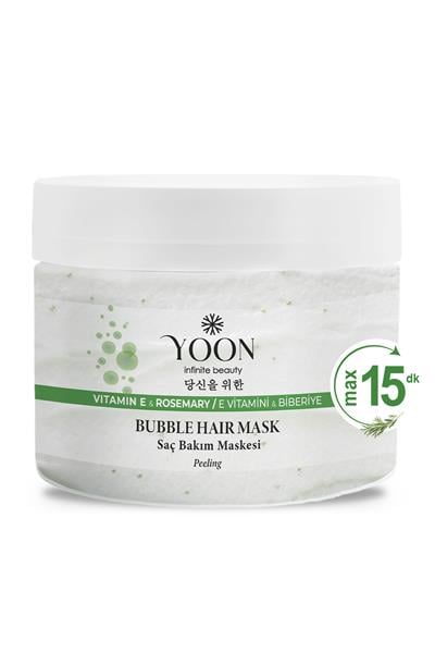 Biberiyeli Saç Maskesi, E Vitamini & Peeling Etkili - Saç Tellerini Güçlendirir ve Kırıkları Onarır