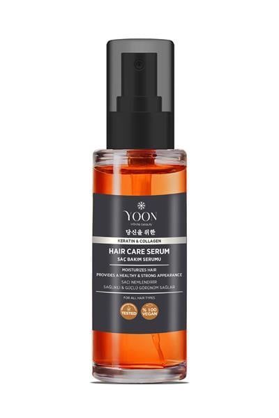 Durulanmayan Saç Bakım Serumu, Kabarma Karşıtı, Saç Tellerini Nemlendiren, Güçlendirici Serum 100ml