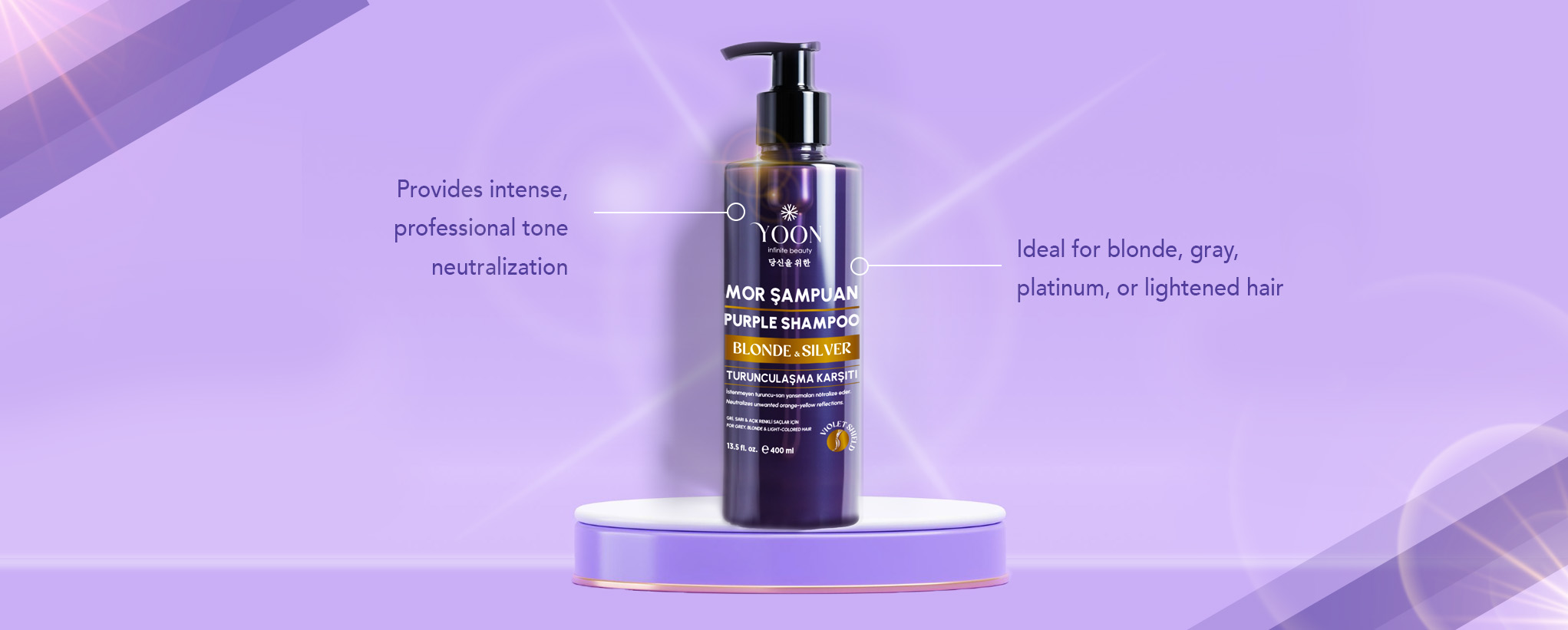 Purple Shampoo for Blonde & Bleached Hair