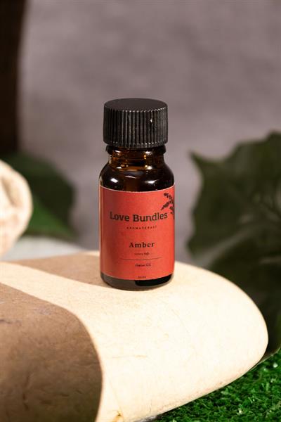 Amber Uçucu Yağ | Buhurdanlık Esansı | Aromaterapi | Uçucu Yağ Esansiyel Buhurdanlık Yağı 10ml