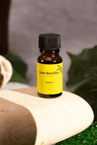 Limon Uçucu Yağ | Buhurdanlık Esansı | Aromaterapi | Uçucu Yağ Esansiyel Buhurdanlık Yağı 10ml