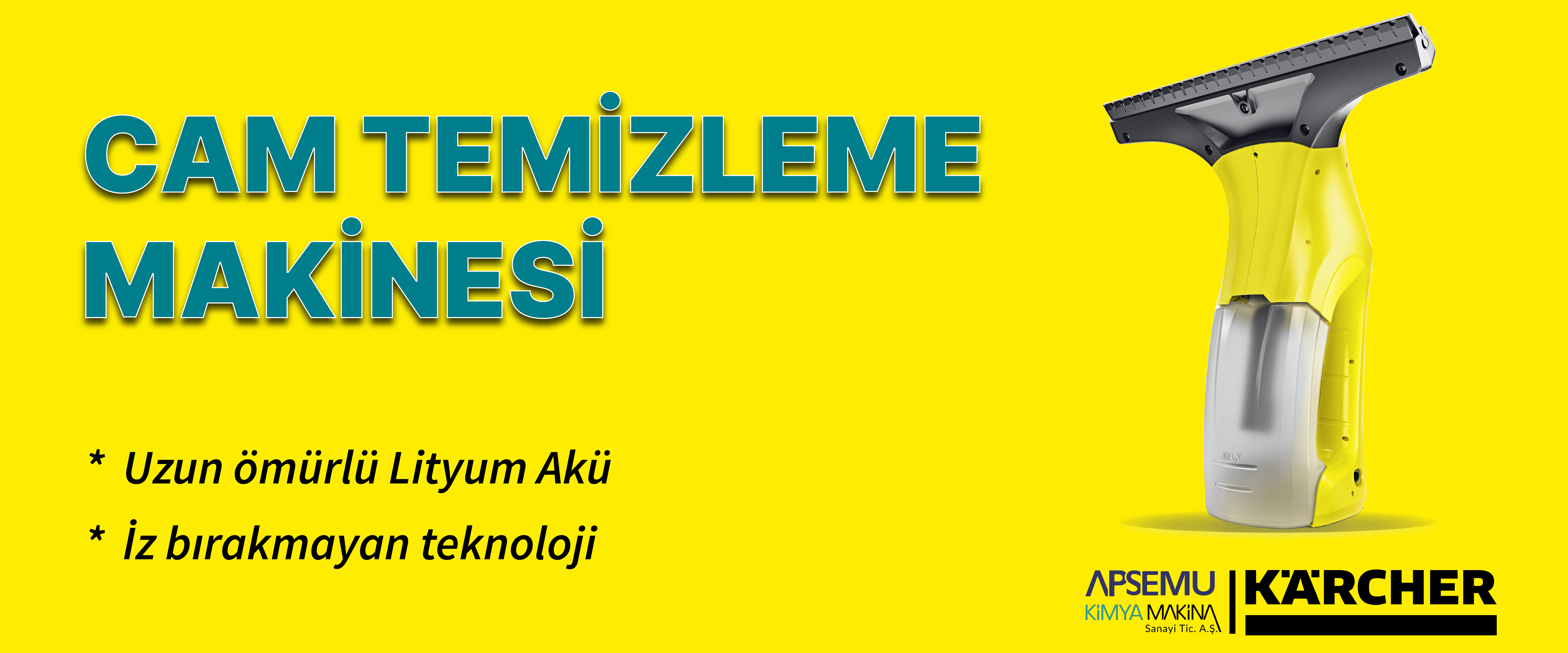 Zahmetsiz ve iz bırakmayan temizlikte yeni boyut