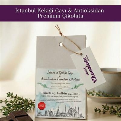 İstanbul Kekiği Çayı & Şeker İlavesiz Organik Çikolata Seti