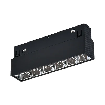 K2 KTL164 Bafa Lensli Magnet Armatür 6W – Siyah Gövde,Ararenk