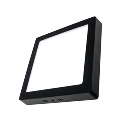 K2 KDL432B Sıva Üstü Kare LED Panel 18W – Siyah Gövde,Ararenk