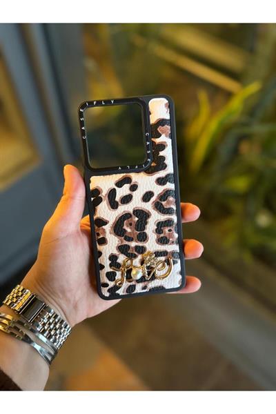 tekno spark 20/ infinix hot 40i leopar desenli telefon kılıfı