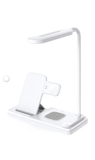 Hiremco AW5 20W Wireless Şarj Standı 4in1 Masa Lambalı