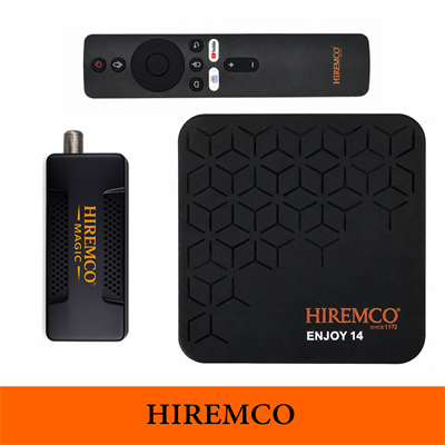 Hiremco Enjoy 14 + Magic USB-A Kurulu Uydu Seti 4K Android TV Box