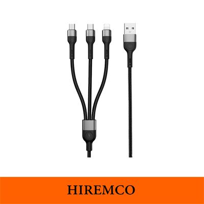 SHAZA 3in1 PD 18W Şarj / Veri Kablosu (Lightning-Micro-Type-C)