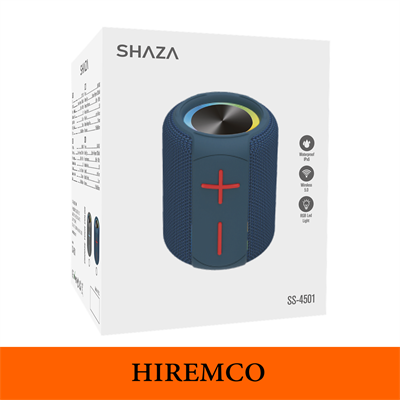 SHAZA Taşınabilir Bluetooth Hoparlör IPX6 Suya Dayanıklı - 6W Ses Çıkışı Mavi