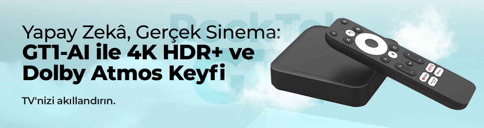 RockTek GT1-AI Yapay Zeka Android Tv Box
