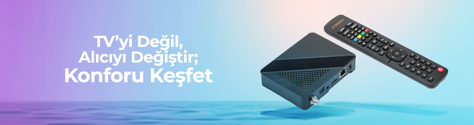 Hiremco Matrix Pro 4K UHD Android 10 Uydu Alıcısı