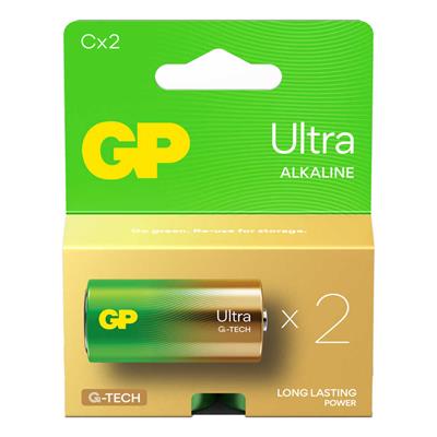 GP Batteries G-Tech Ultra Alkalin Orta (C Boy) 1.5V Pil