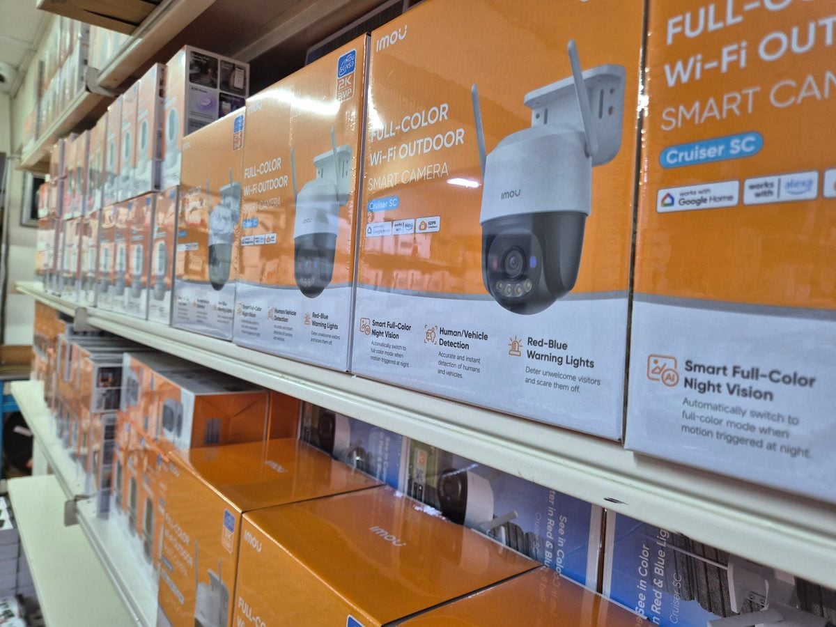 Şenel Elektronik deposunda IMOU Cruiser SC dış mekan Wi-Fi kameralar