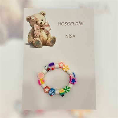 PELUŞ AYICIK BİLEKLİK