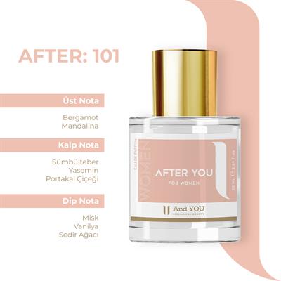After You 101 Armany MV EDP Kadın Parfüm 50 ml - Floral & Çiçeksi