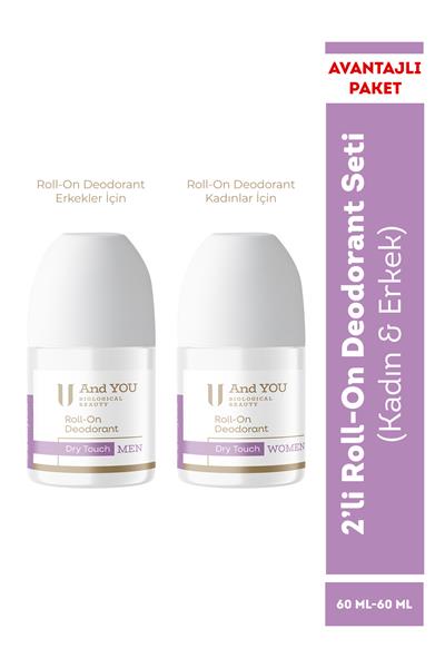 And You 2li Roll-On Deodorant Seti (Kadın & Erkek)