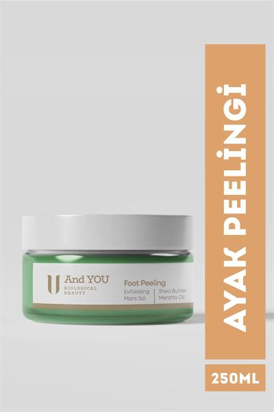 And You 3lü Ayak Bakım Seti (Peeling - Krem - Sprey)