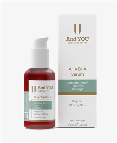 And You AHA BHA Serum 30 ml – Siyah Nokta ve Sivilce Karşıtı