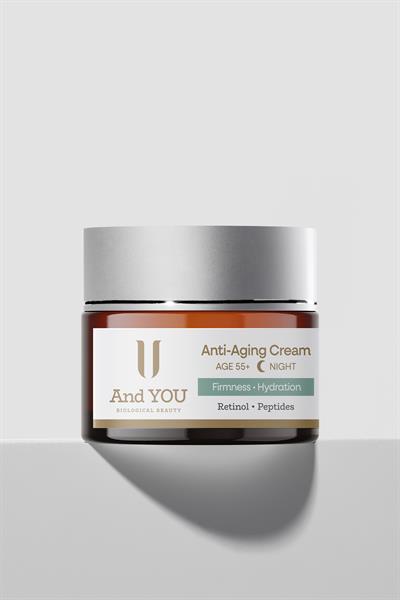 And You Yaşlanma Karşıtı Gece Kremi 50 ml – 55+ Yaş Yoğun Bakım