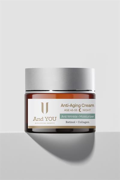 And You Yaşlanma Karşıtı Gece Kremi 50 ml 45-55 Yoğun Bakım