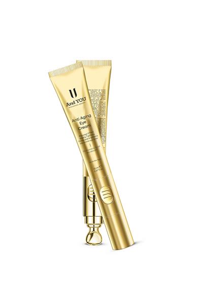 And You Titreşimli Göz Çevresi Kremi 20 ml Morluk ve Torba Karşıtı Anti Age