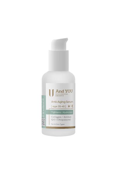 And You Yaşlanma Karşıtı Serum 30 ml – 35-45 Yaş Gece & Gündüz