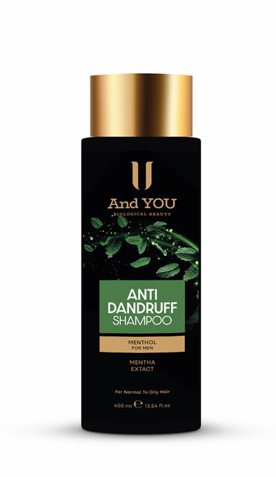 And You Erkekler İçin Kepek Önleyici Şampuan 400 ml