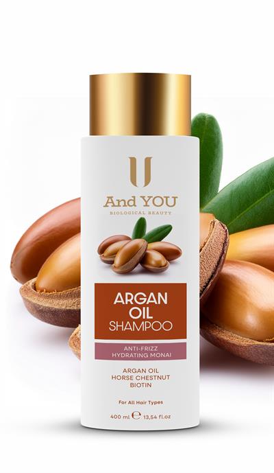 And You Argan Yağlı Şampuan 400 ml